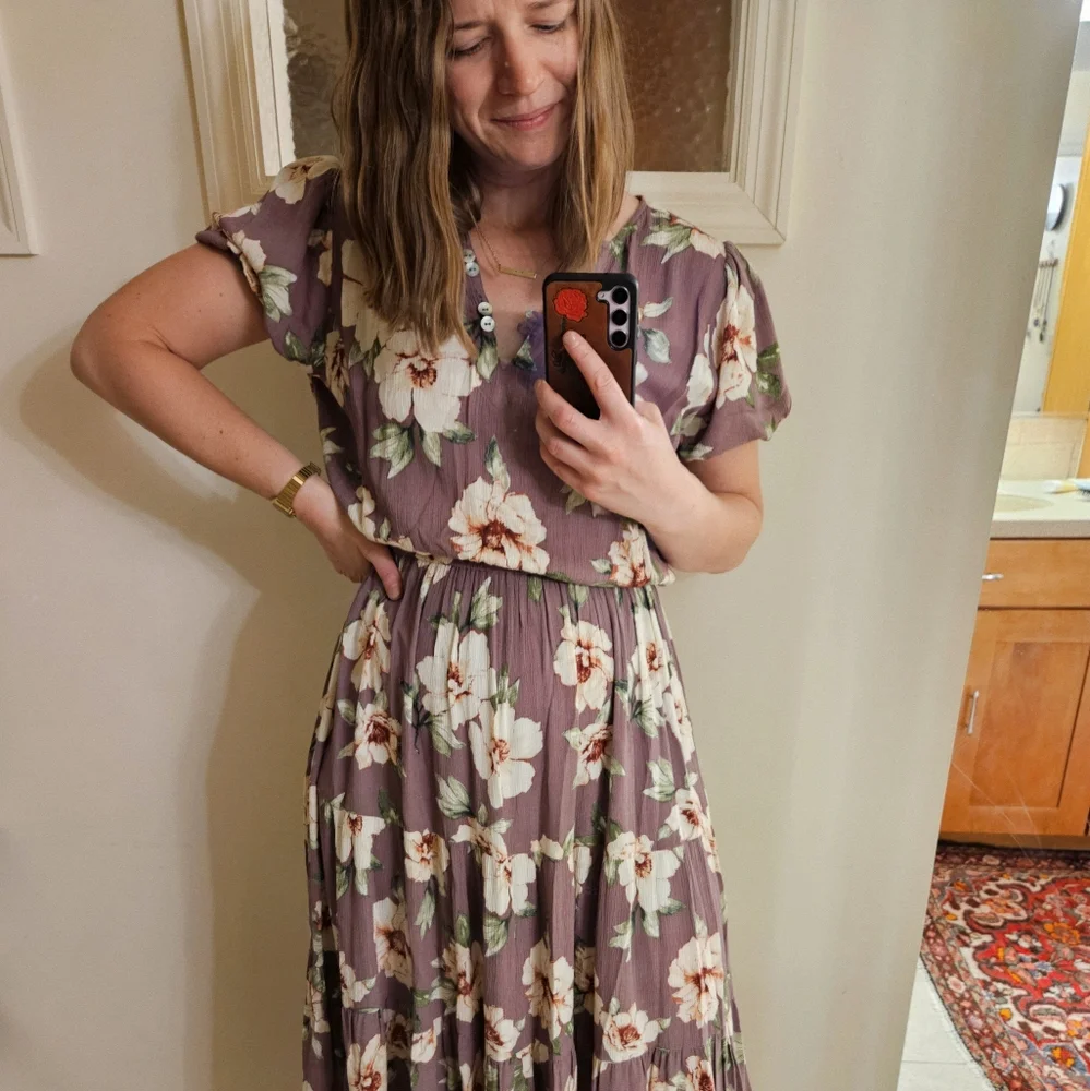 Christy Dawn Robin Dress Lilac Bloom M/L - Picture 2 of 7